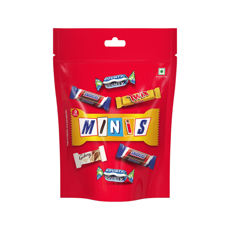 Snickers Best of Minis Assorted Chocolate Pack – 103.5 g