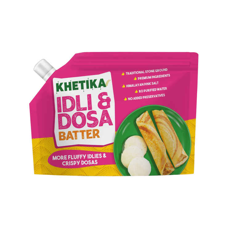 Khetika Fresh Idli Dosa Batter – 1 kg