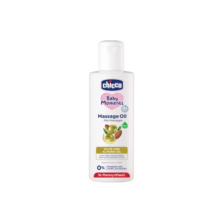 Chicco Baby Moments Baby Massage Oil – 200 ml