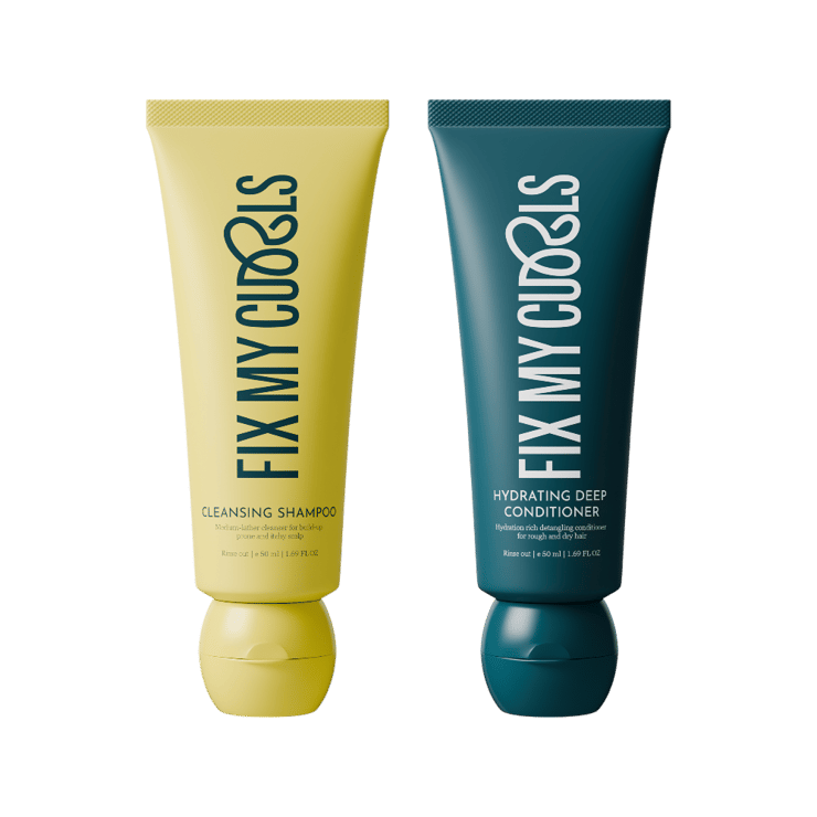 Fix My Curls Cleansing Shampoo & Conditioner – 2 x 50 ml
