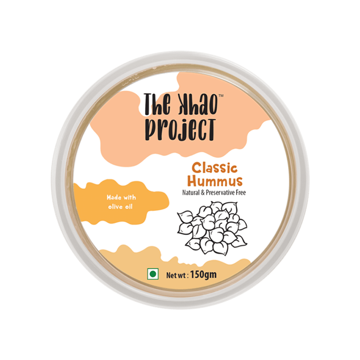 The khao project Classic Hummus Dip – 150 g