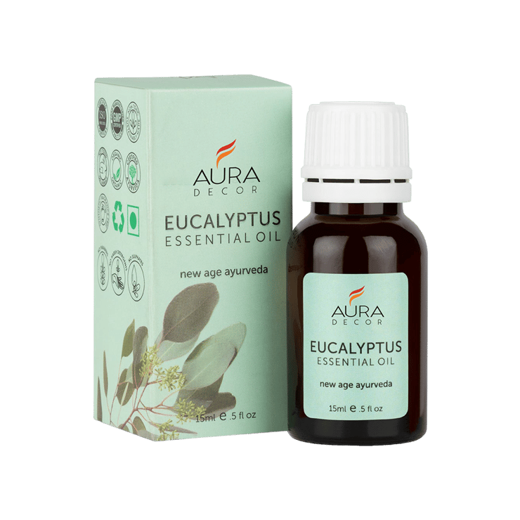 Auradecor Eucalyptus Essential Oil (Eucalyptus) – 15 ml