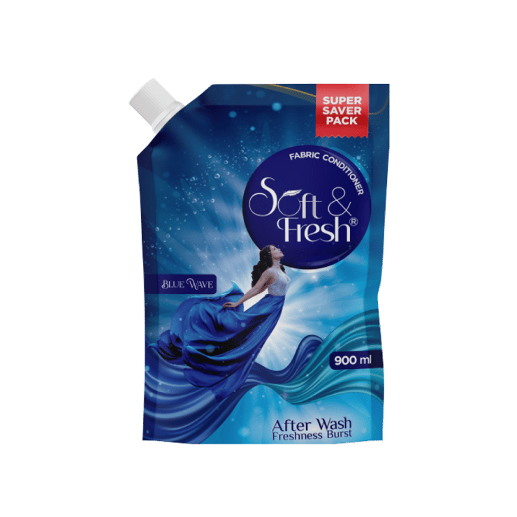 Soft & Fresh Blue Wave Fabric Conditioner – 900 ml