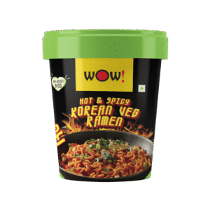 Wow! Hot & Spicy Korean Ramen Cup Noodles - 90 g