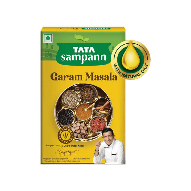 Tata Sampann Garam Masala Powder with Natural Oils – 100 g