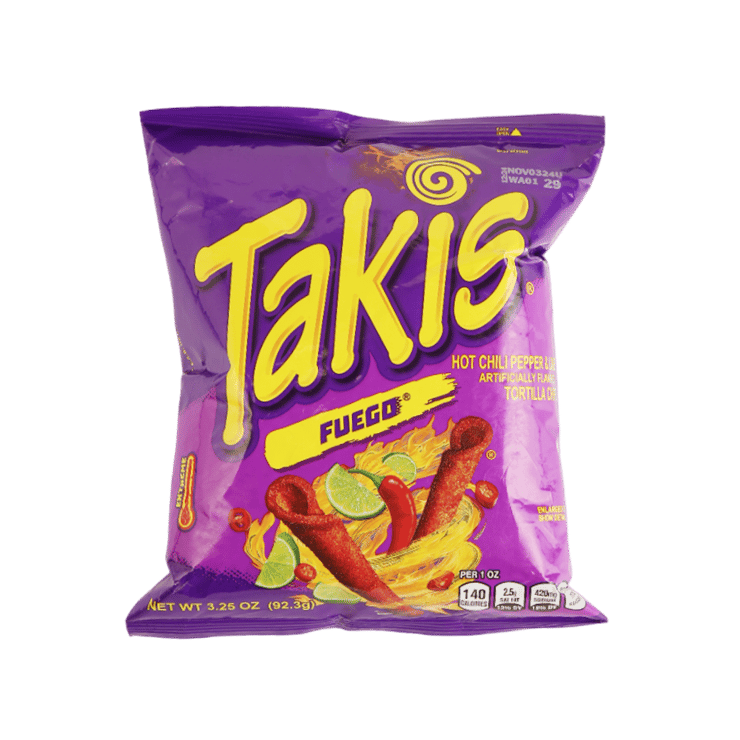 Takis Fuego Tortilla Chips – 92.3 g