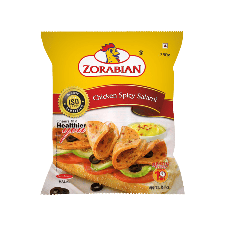 Zorabian Chicken Spicy Chicken Salami – 250 g