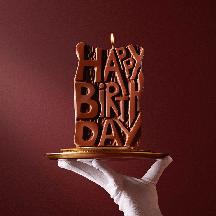 Le Pure Happy Birthday Chocolate Bar – 75 g