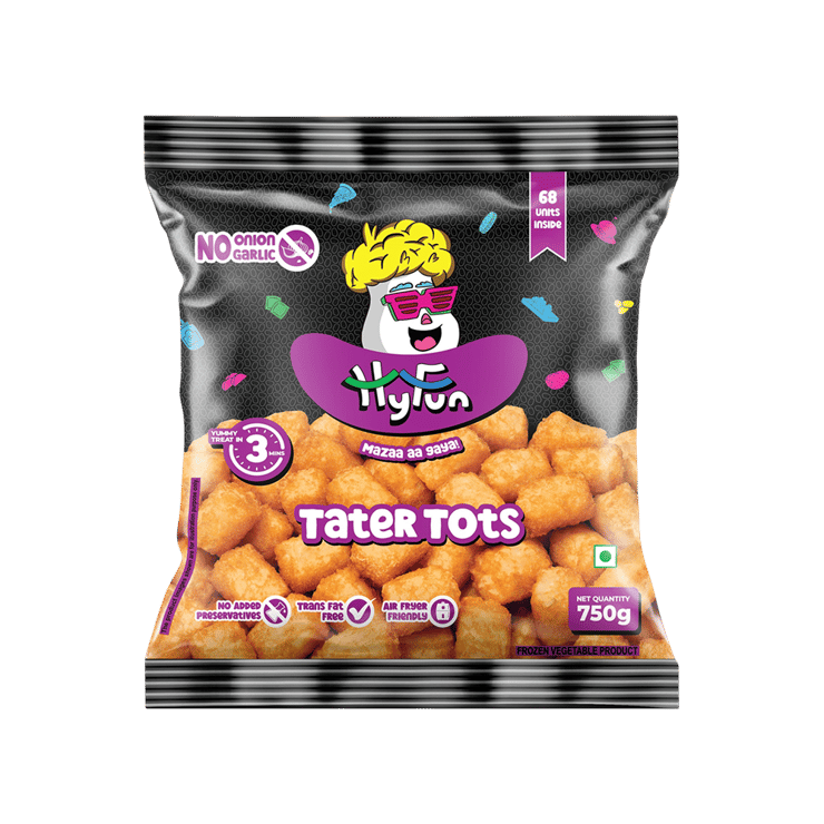 HyFun Tater Tots No Onion, No Garlic – 750 g