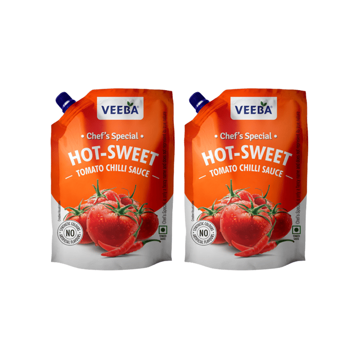 Veeba Chef’s Special Hot-Sweet Tomato Chilli Sauce – Pack of 2 – 2 x 450 g