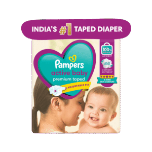 Pampers Active Baby Diaper (M, 6 - 11 kg)
