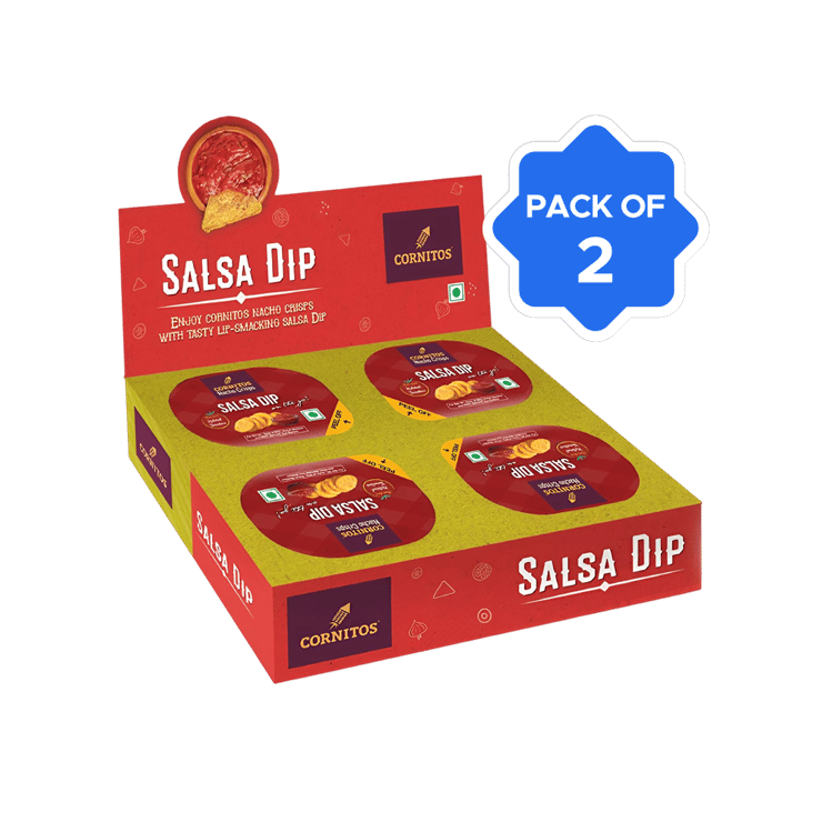 Cornitos Salsa Dip 4-In-1 – Pack of 2 – 2 x 200 g