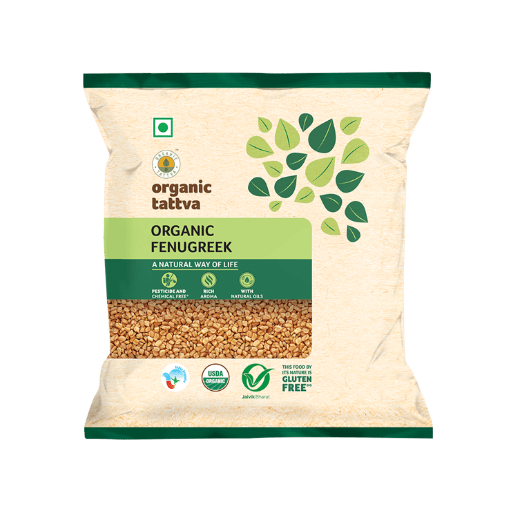Organic Tattva Organic Methi Seeds – 100 g