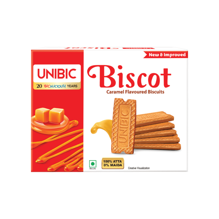 UNIBIC Biscot – Caramel Flavoured Biscuits
