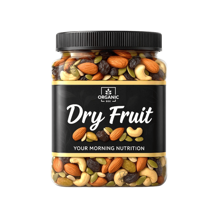 Organic Box Premium Dry Fruit Mix – 500 g
