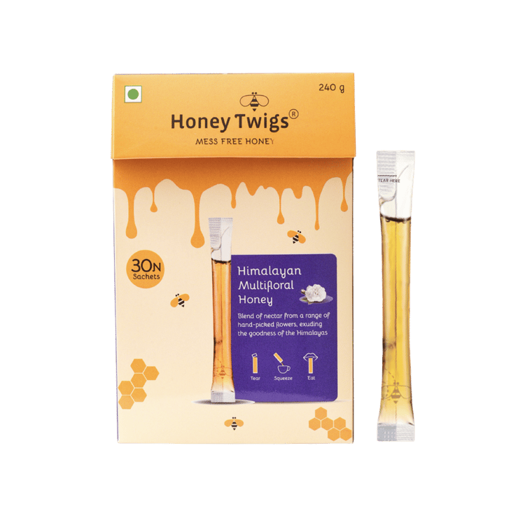 Honey Twigs Himalayan Honey – 30 x 8 g