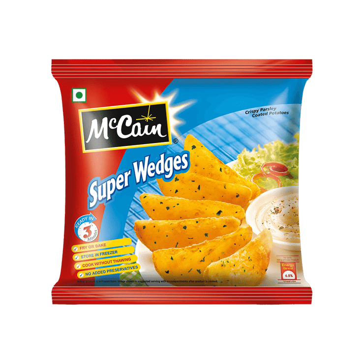 McCain Super Potato Wedges (Frozen) – 400 g