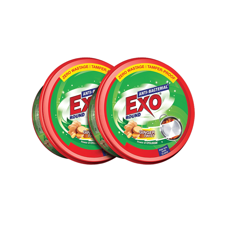 Exo Anti-Bacterial Dishwashing Tub (Ginger Twist) – 2 x 700 g