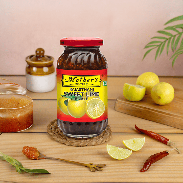 Mother’s Recipe Rajasthani Sweet Lime Pickle – 500 g
