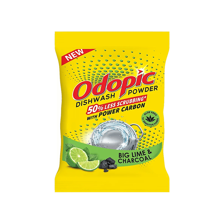 Odopic Lime Dishwash Powder – 2 kg