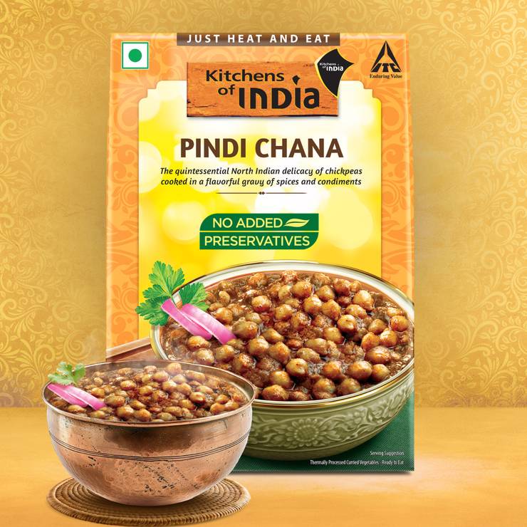 Kitchens of India Pindi Chana Ready to Eat – 285 g