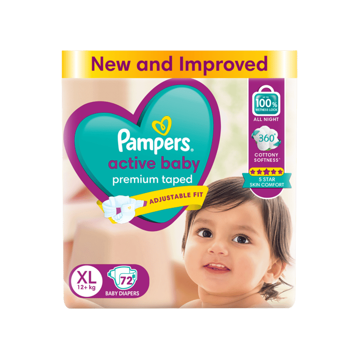 Pampers 5 Star Skin Protection Baby Diaper