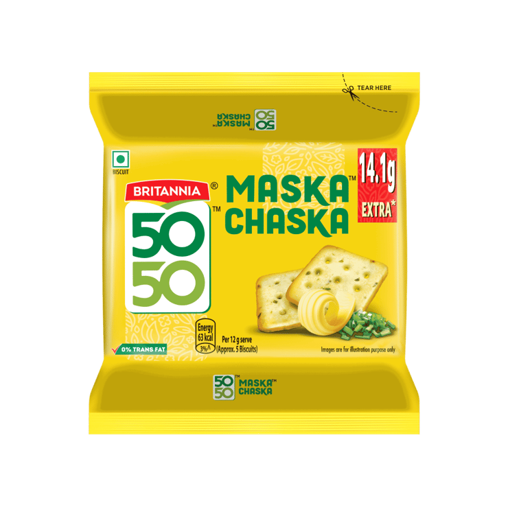 Britannia 5050 Maska Chaska Biscuit