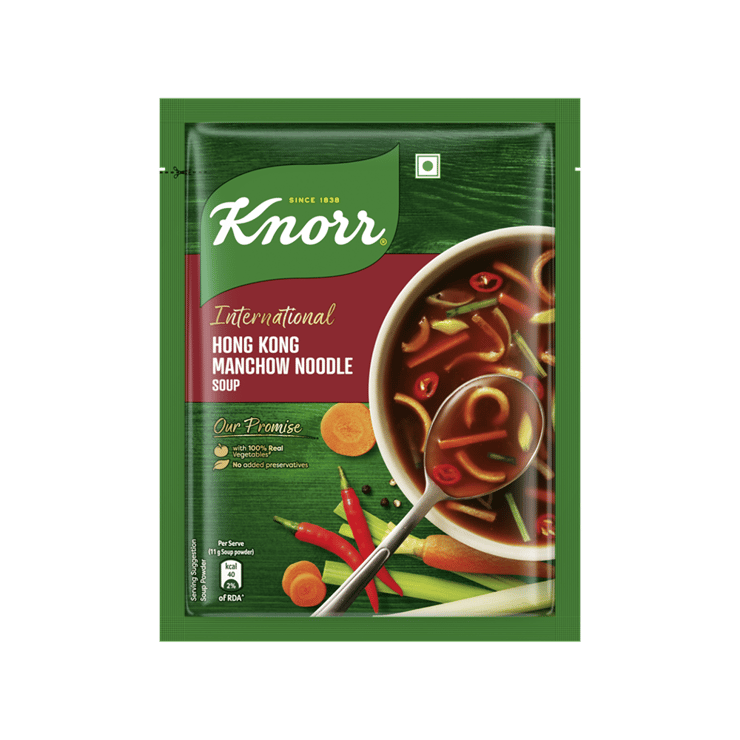 Knorr International Hong Kong Manchow Noodle Soup with No Added Preservatives – 44 g