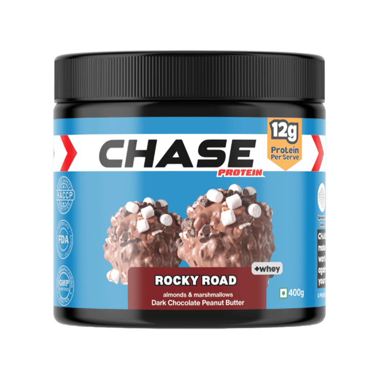 Chase Protein Rocky Road Peanut Butter – 400 g
