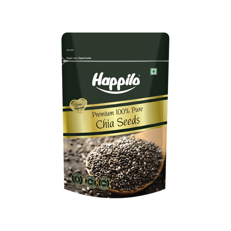 Happilo Premium Raw Authentic Chia Seeds – 250 g