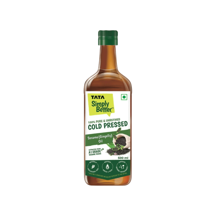 Tata Simply Better Cold Pressed Sesame Oil – 500 ml
