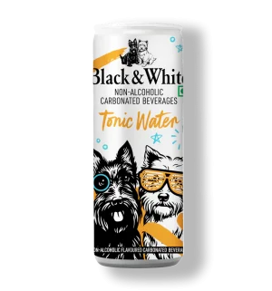 Black & White Tonic Water 250ml - Pack of 12