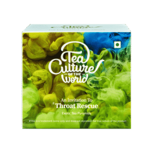 Tea Culture of the World Throat Rescue Tea Bags - 16 pieces