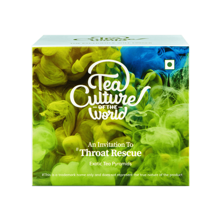 Tea Culture of the World Throat Rescue Tea Bags – 16 pieces