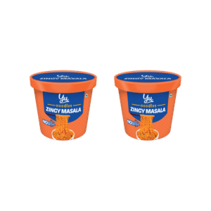 Yu Zingy Masala Cup Noodles - Pack of 2 - 2 x 80 g