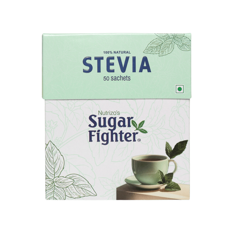 Sugar Fighter Stevia Powder Sachets – 50 x 1 g