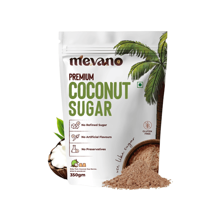 Mevano Premium Organic Coconut Sugar – 350 g