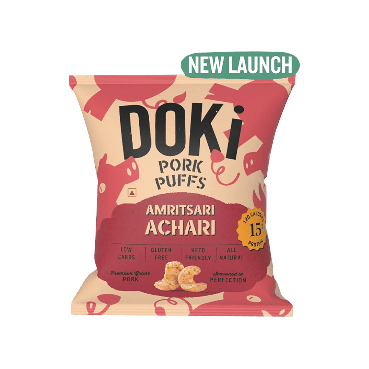 DOKi Amritsari Achari Pork Puffs – 25 g