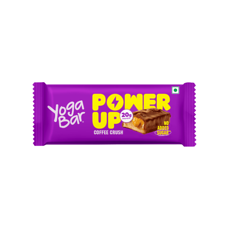 Yoga Bar 20 g Protein Bar, Coffee Rush, No Added Sugar – 70 g