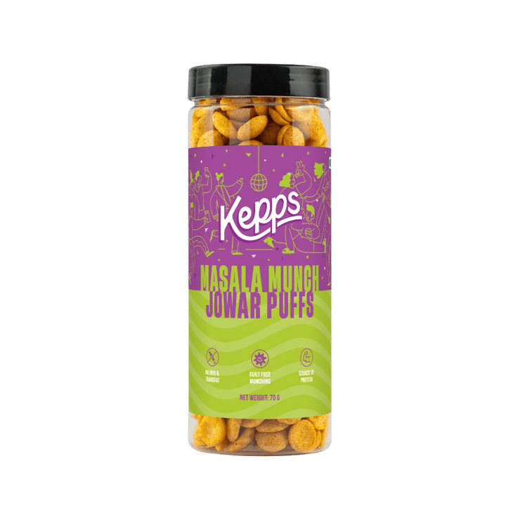 Kepps Masala Munch Jowar Puffs – 70 g
