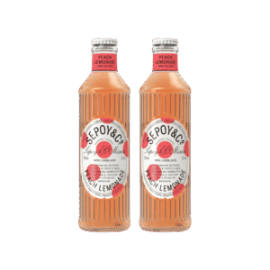 Sepoy & Co. Peach Lemonade Sparkling Drink - Pack of 2