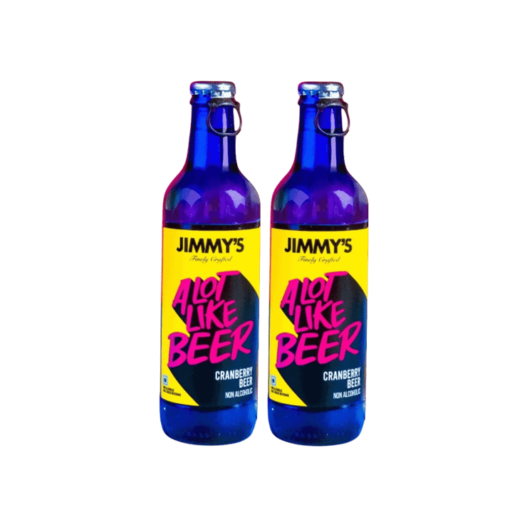 Jimmy’s Cranberry Non-Alcoholic Beer – Pack of 2