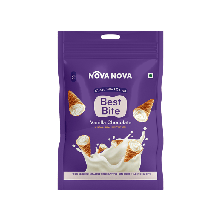 Nova Nova Vanilla Chocolate Best Bite – 50 g