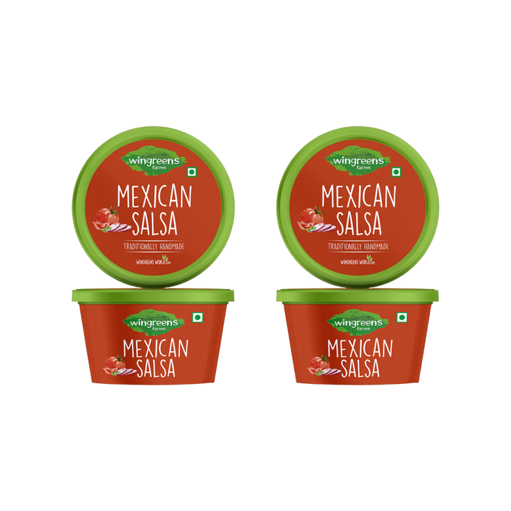 Wingreens Farms Mexican Salsa Dip – Pack of 2 – 2 x 180 g