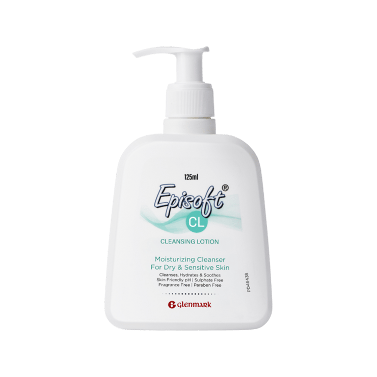 Episoft Cleanser for Dry & Sensitive Skin – 125 ml