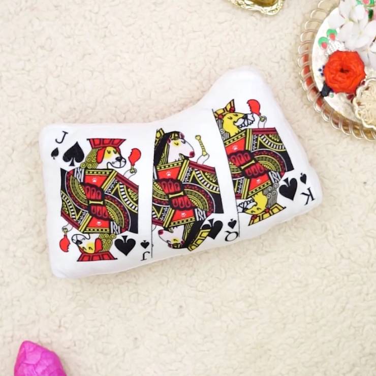 Mutt of Course LOLJK-Q Squeaky Cards Pet Toy – 1 unit
