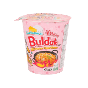 Samyang Buldak Carbonara Hot Chicken Ramen Cup Noodles - 80 g