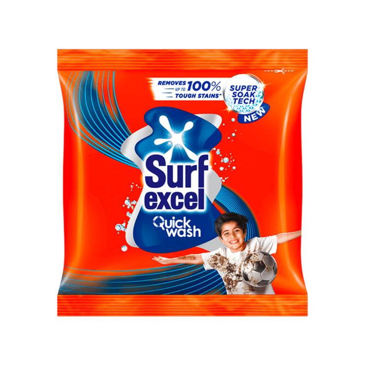 Surf Excel Quick Wash Detergent Powder – 500 g