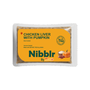 Nibblr Chicken Liver with Pumpkin Dog Food - 300 g