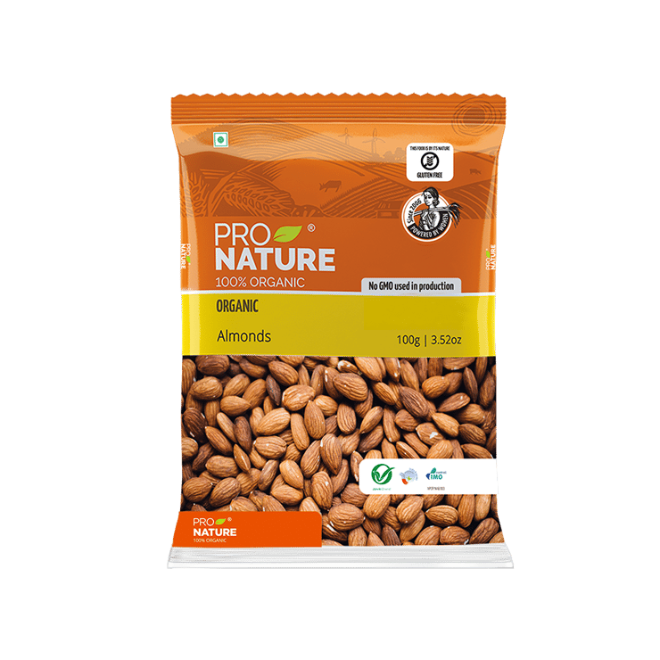 Pro Nature Organic Almonds – 100 g